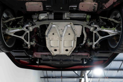 2005 Acura NSX in New Formula Red over Black