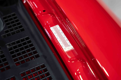 2005 Acura NSX in New Formula Red over Black