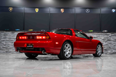 2005 Acura NSX in New Formula Red over Black