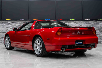 2005 Acura NSX in New Formula Red over Black