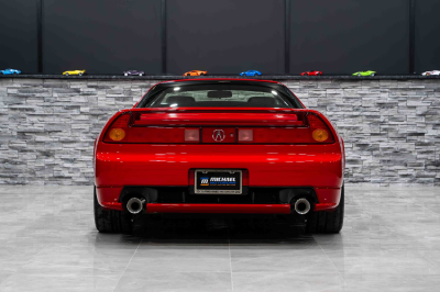 2005 Acura NSX in New Formula Red over Black