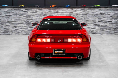 2005 Acura NSX in New Formula Red over Black
