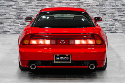 2005 Acura NSX in New Formula Red over Black