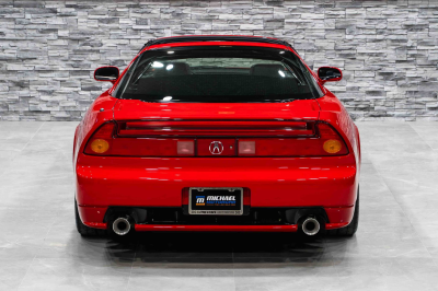 2005 Acura NSX in New Formula Red over Black