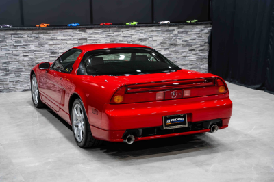 2005 Acura NSX in New Formula Red over Black