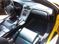 2005 Acura NSX in Rio Yellow over Black