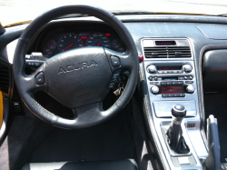 2005 Acura NSX in Rio Yellow over Black