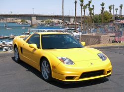 2005 Acura NSX in Rio Yellow over Black