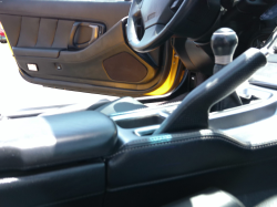 2005 Acura NSX in Rio Yellow over Black