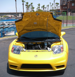 2005 Acura NSX in Rio Yellow over Black