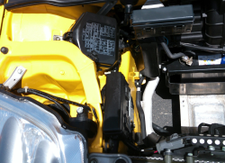 2005 Acura NSX in Rio Yellow over Black