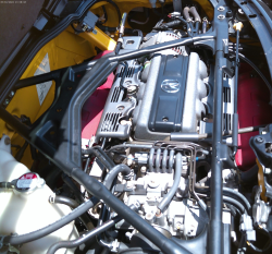 2005 Acura NSX in Rio Yellow over Black