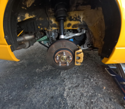 2005 Acura NSX in Rio Yellow over Black