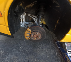 2005 Acura NSX in Rio Yellow over Black