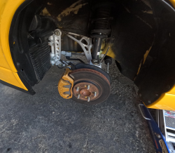 2005 Acura NSX in Rio Yellow over Black