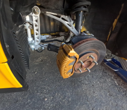 2005 Acura NSX in Rio Yellow over Black