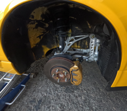 2005 Acura NSX in Rio Yellow over Black