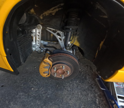 2005 Acura NSX in Rio Yellow over Black