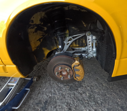 2005 Acura NSX in Rio Yellow over Black