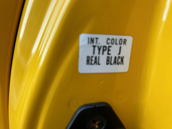 2005 Acura NSX in Rio Yellow over Black