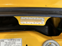 2005 Acura NSX in Rio Yellow over Black