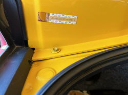 2005 Acura NSX in Rio Yellow over Black