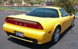 2005 Acura NSX in Rio Yellow over Black
