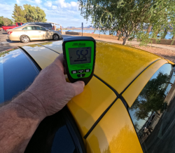 2005 Acura NSX in Rio Yellow over Black