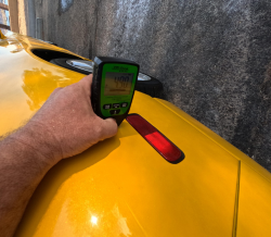 2005 Acura NSX in Rio Yellow over Black