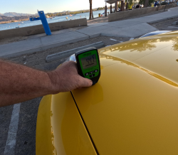 2005 Acura NSX in Rio Yellow over Black