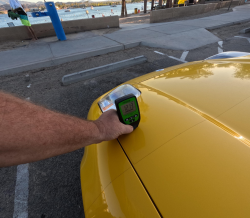 2005 Acura NSX in Rio Yellow over Black