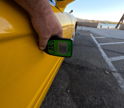 2005 Acura NSX in Rio Yellow over Black