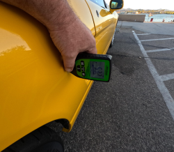 2005 Acura NSX in Rio Yellow over Black