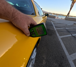 2005 Acura NSX in Rio Yellow over Black