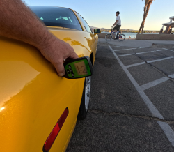 2005 Acura NSX in Rio Yellow over Black