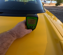 2005 Acura NSX in Rio Yellow over Black