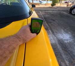 2005 Acura NSX in Rio Yellow over Black