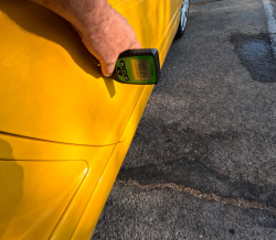 2005 Acura NSX in Rio Yellow over Black
