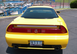 2005 Acura NSX in Rio Yellow over Black
