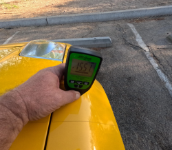 2005 Acura NSX in Rio Yellow over Black