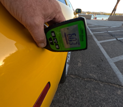 2005 Acura NSX in Rio Yellow over Black