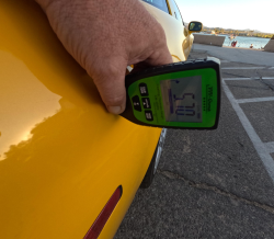 2005 Acura NSX in Rio Yellow over Black