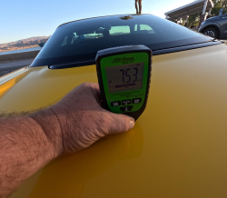 2005 Acura NSX in Rio Yellow over Black