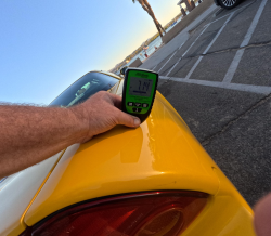 2005 Acura NSX in Rio Yellow over Black