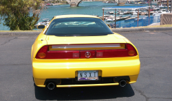 2005 Acura NSX in Rio Yellow over Black