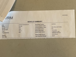 2005 Acura NSX in Rio Yellow over Black