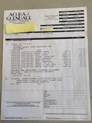 2005 Acura NSX in Rio Yellow over Black