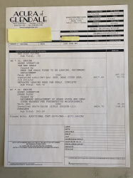 2005 Acura NSX in Rio Yellow over Black