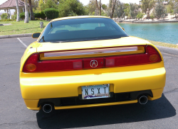 2005 Acura NSX in Rio Yellow over Black