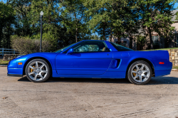 2004 Acura NSX in Long Beach Blue over Tan